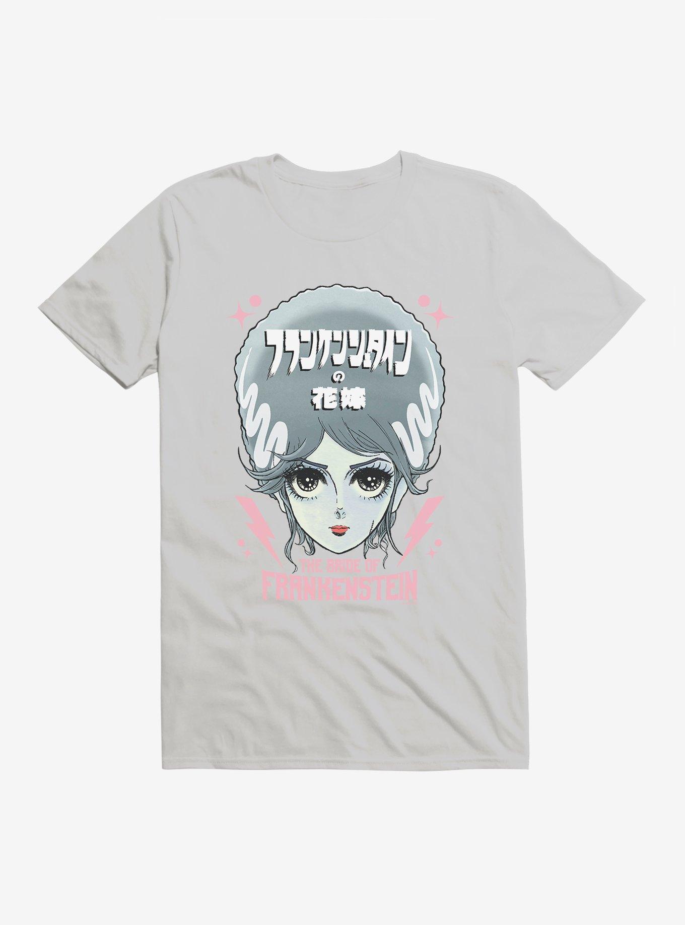 Universal Anime Monsters The Bride Of Frankenstein Portrait T-Shirt, , hi-res