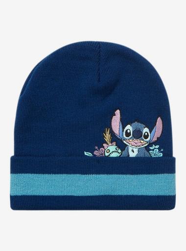 Disney Lilo & Stitch Scrump Varsity Stripe Beanie