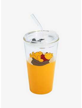 Disney Winnie the Pooh Hunny Pint Glass with Lid, , hi-res