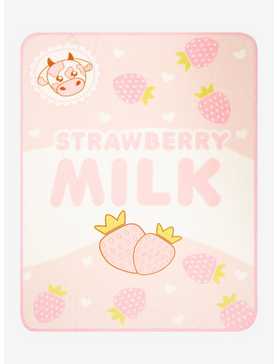 Strawberry Milk Throw - BoxLunch Exclusive, , hi-res