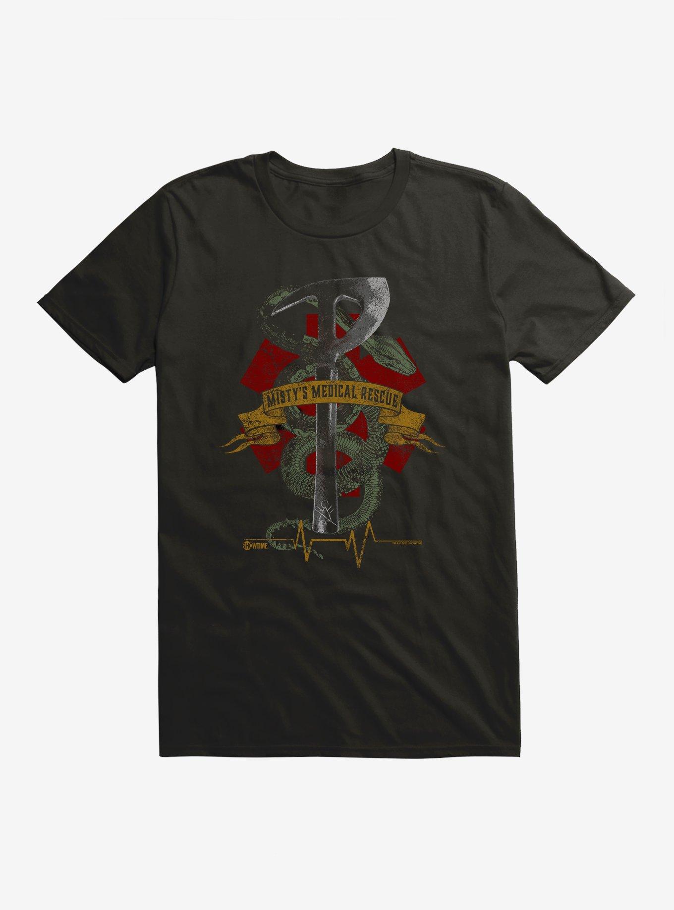 Yellowjackets Misty's Medical Rescue T-Shirt, BLACK, hi-res