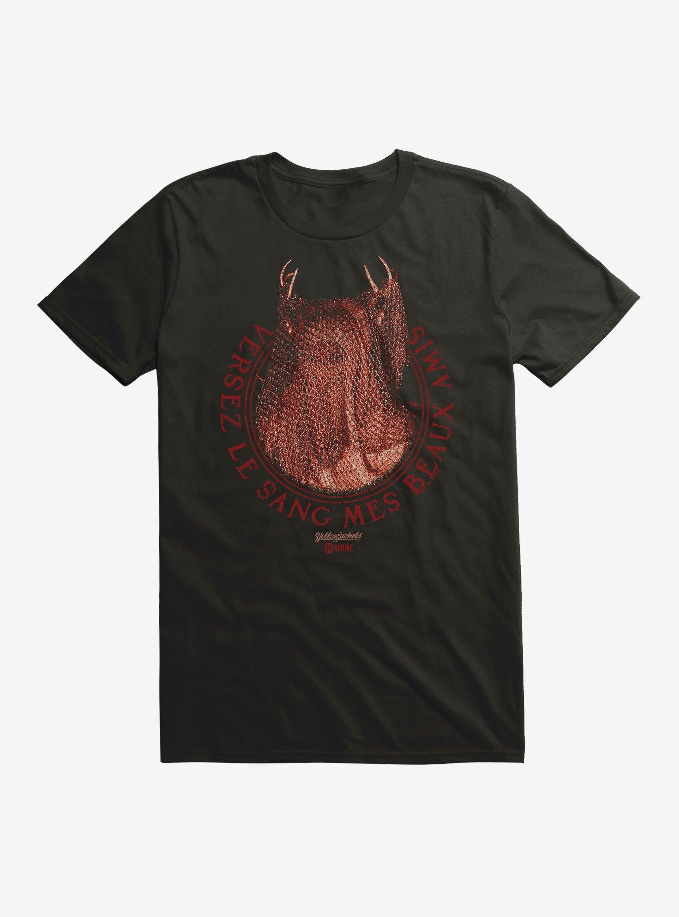 THRDLESS Yellowjackets Versez Le Sang Antler Queen T-Shirt