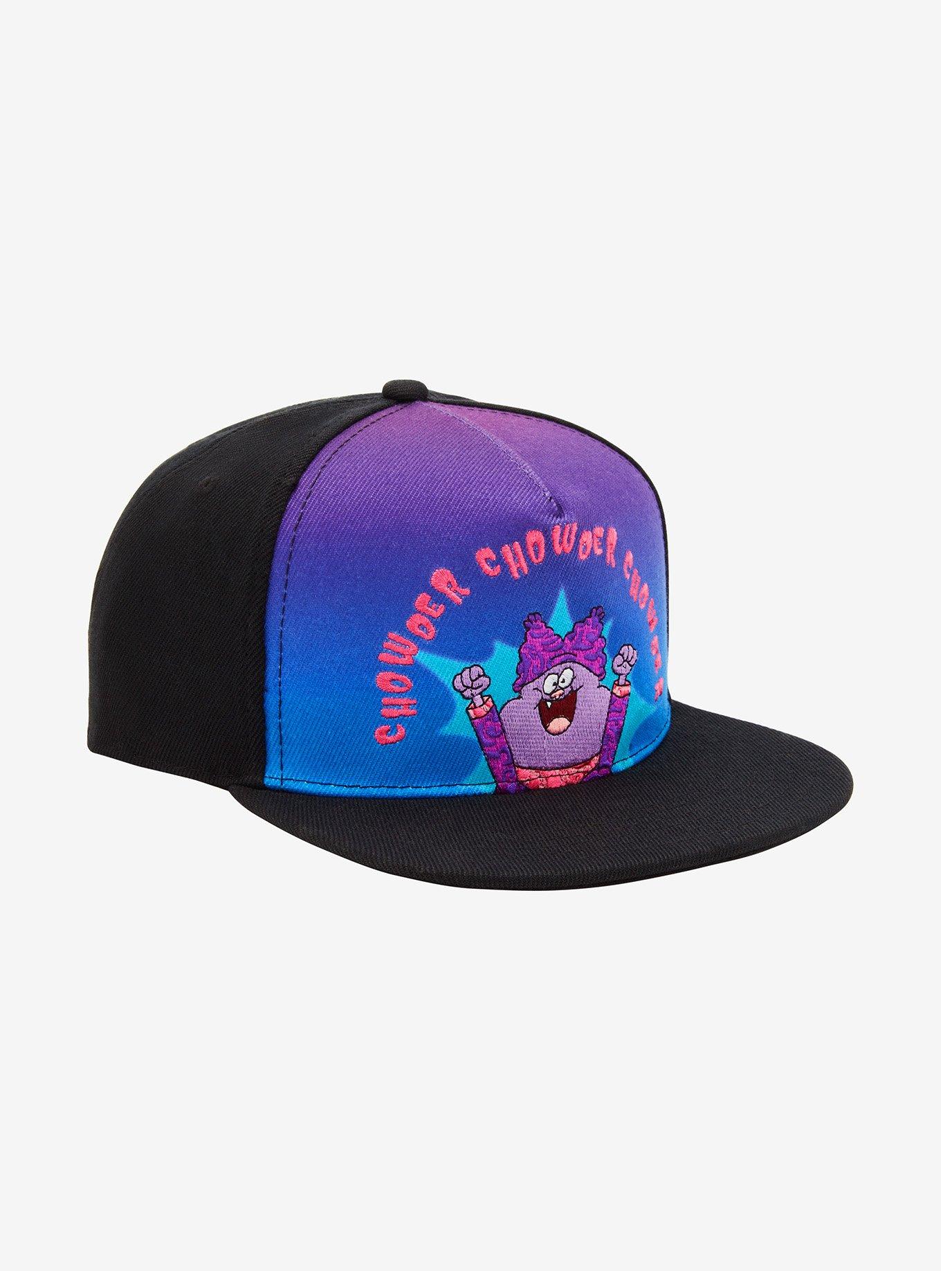 Chowder Smiling Face Snapback Hat, , hi-res