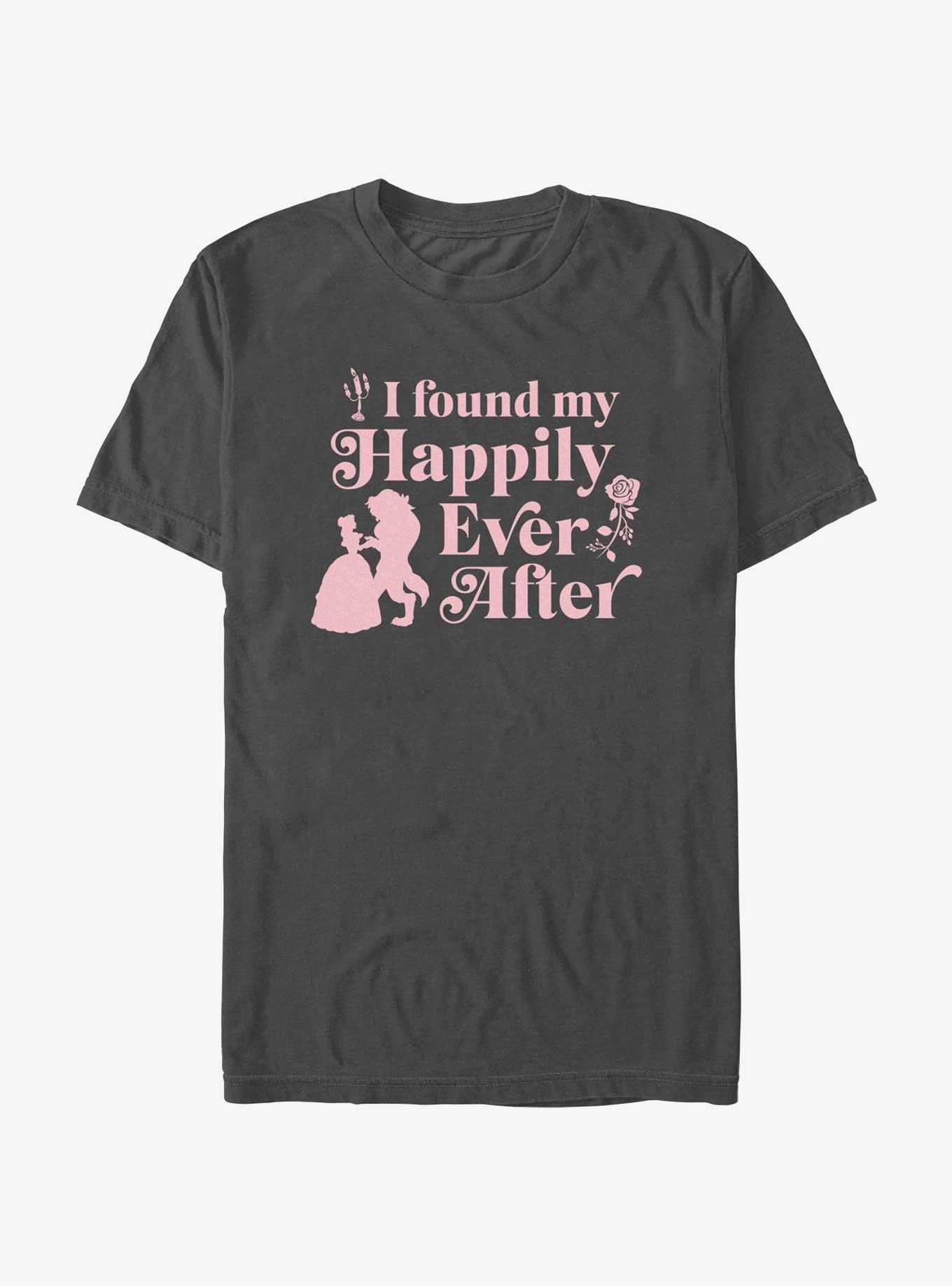 Disney Beauty And The Beast Found My Happily Ever After T-Shirt, , hi-res