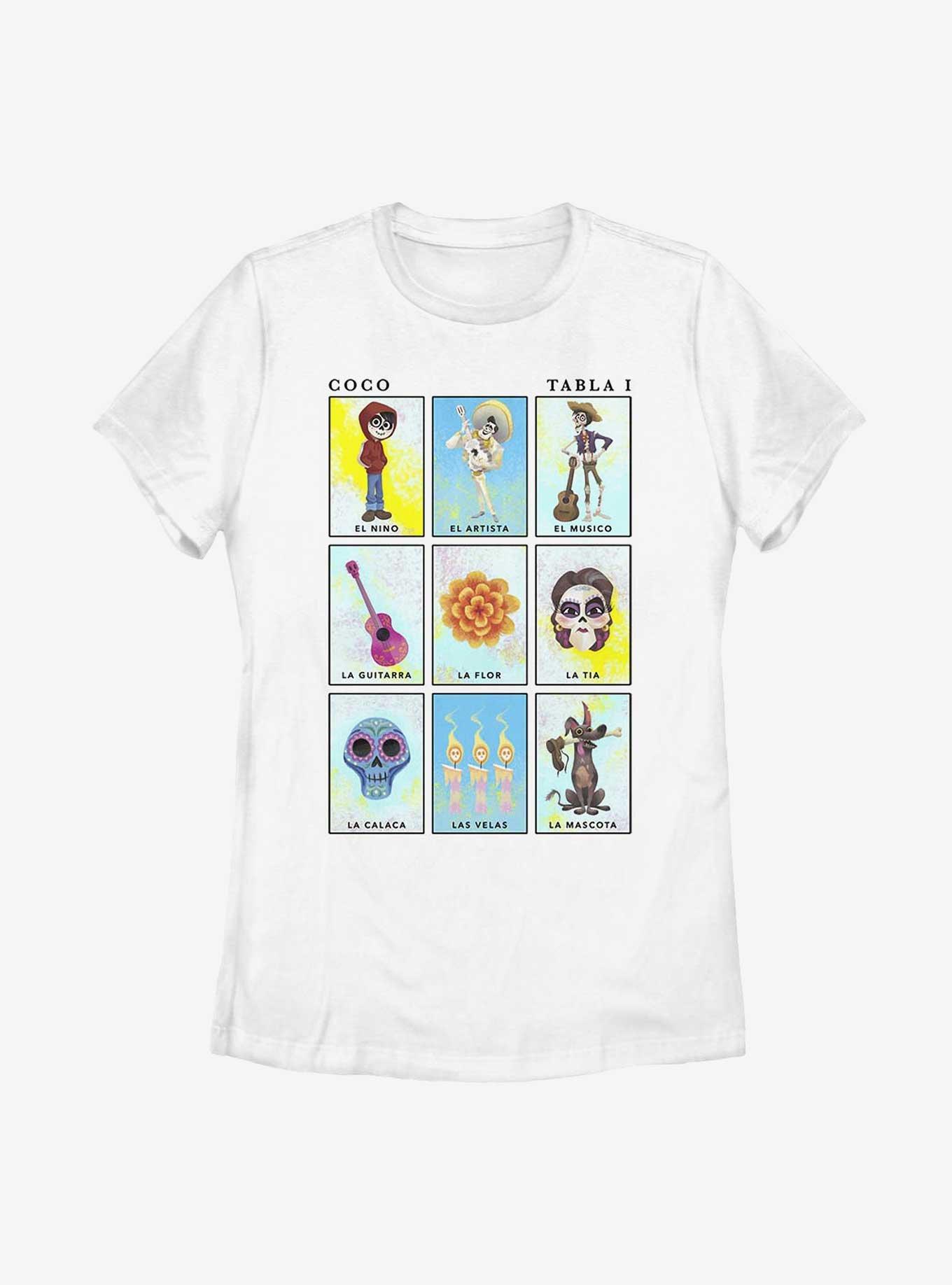 Disney Pixar Coco Loteria Womens T-Shirt, , hi-res