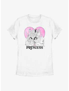 Disney Princess Heart Womens T-Shirt, , hi-res