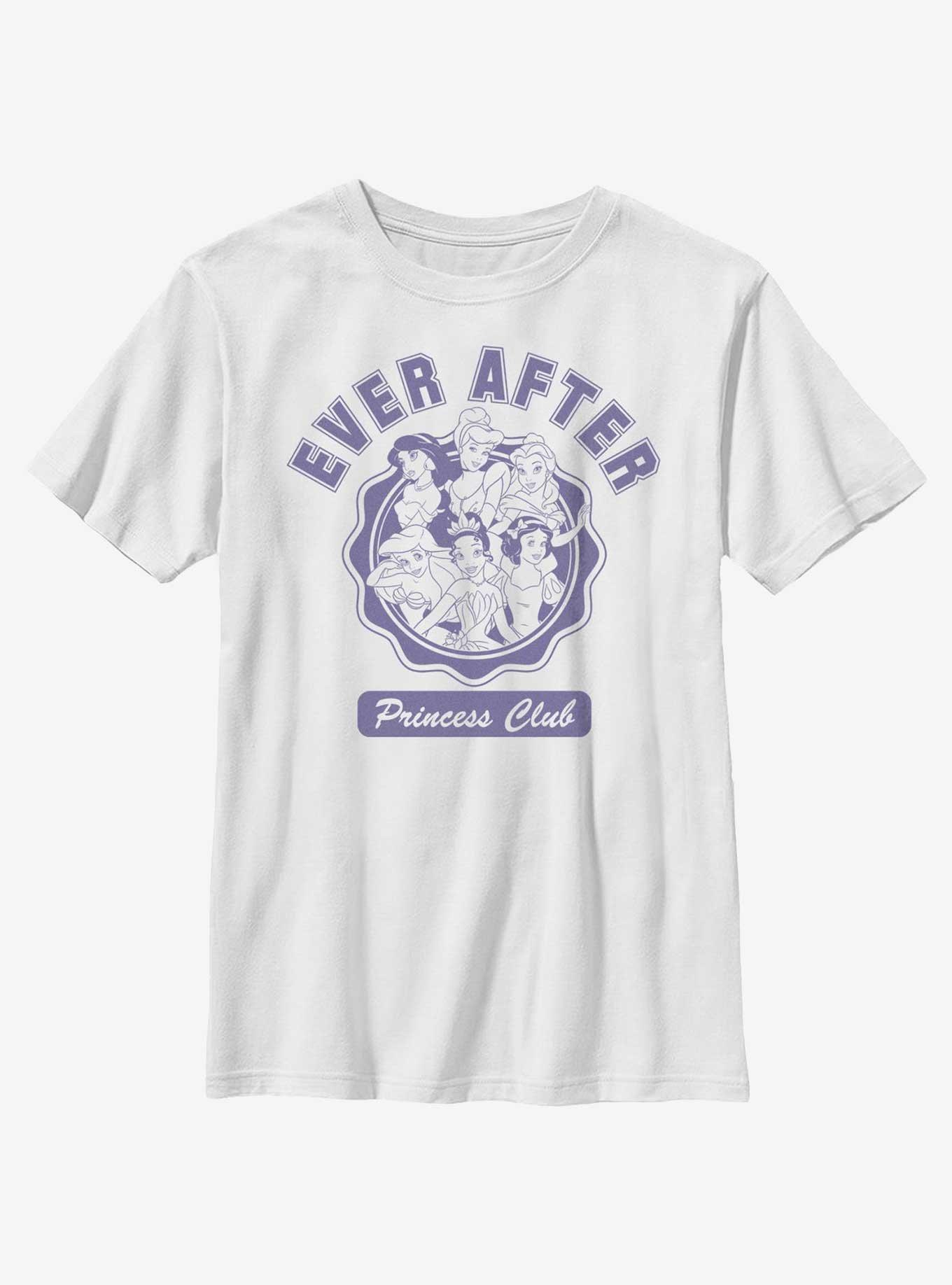 Disney Princess Club Collegiate Ever After Youth T-Shirt, , hi-res