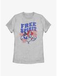 Disney The Little Mermaid Free Spirit Womens T-Shirt, ATH HTR, hi-res