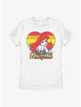 Disney The Little Mermaid Rainbow Ariel Womens T-Shirt, WHITE, hi-res
