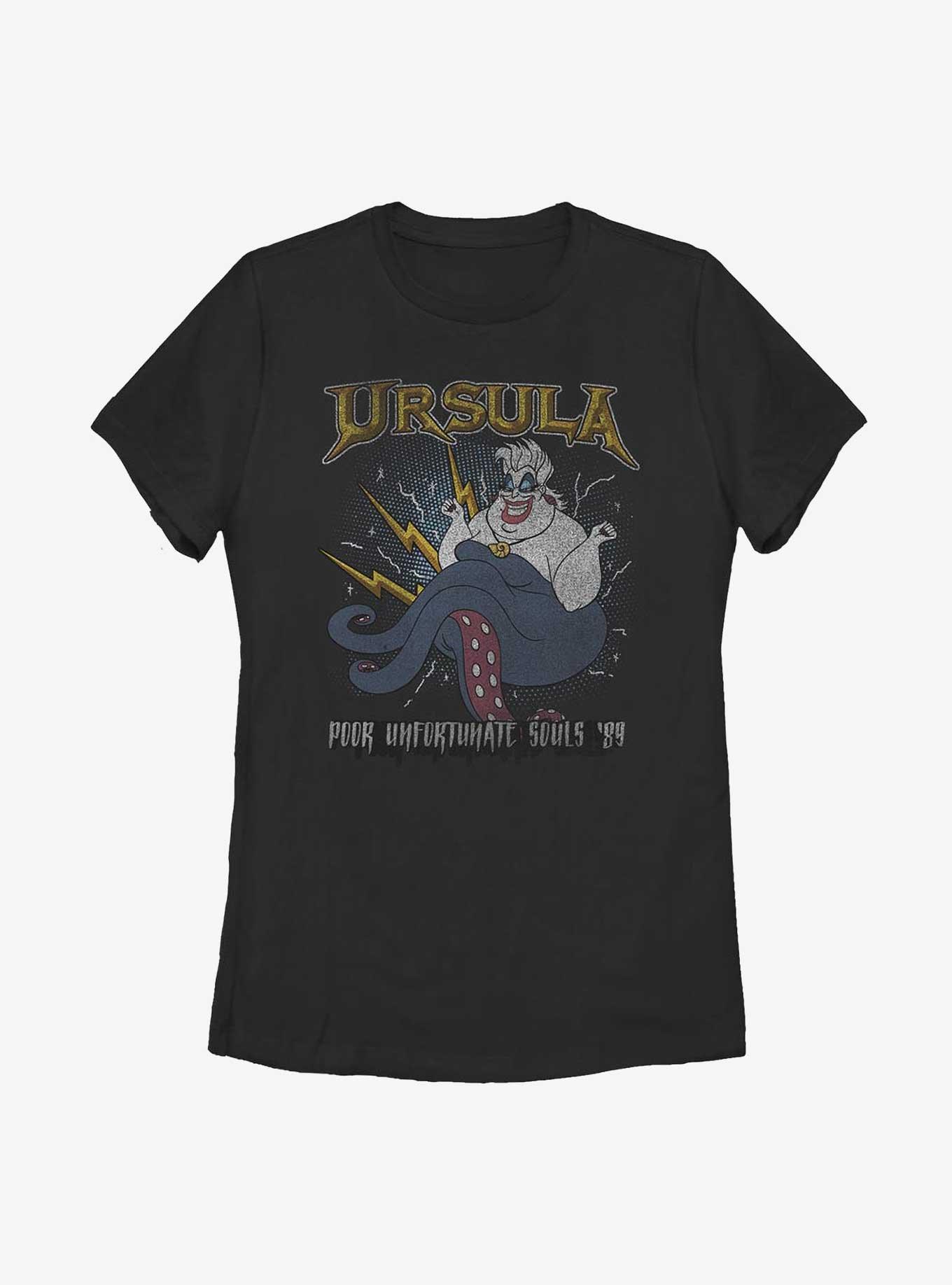 Disney The Little Mermaid Ursula Unfortunate Souls Heavy Metal Womens T-Shirt, , hi-res
