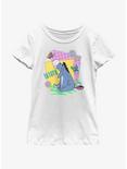 Disney Winnie The Pooh 90s Eeyore Youth Girls T-Shirt, WHITE, hi-res