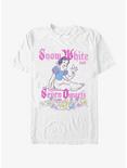 Disney Snow White And The Seven Dwarfs Pop Art T-Shirt, WHITE, hi-res