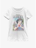Disney Snow White And The Seven Dwarfs Apples Poster Youth Girls T-Shirt, WHITE, hi-res