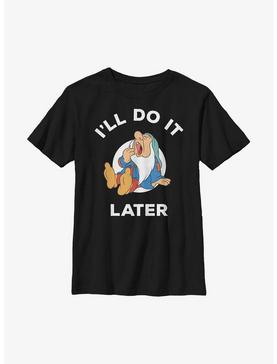Disney Snow White And The Seven Dwarfs Sleepy Do It Later Youth T-Shirt, , hi-res