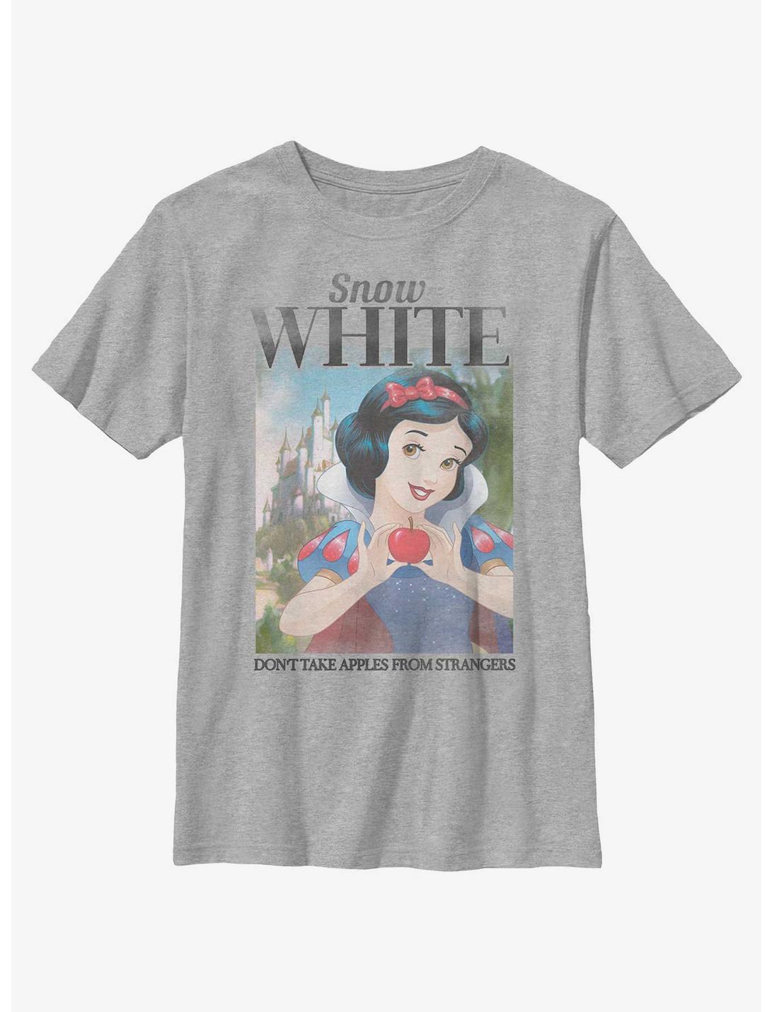 Disney Snow White And The Seven Dwarfs Apples Poster Youth T-Shirt, ATH HTR, hi-res
