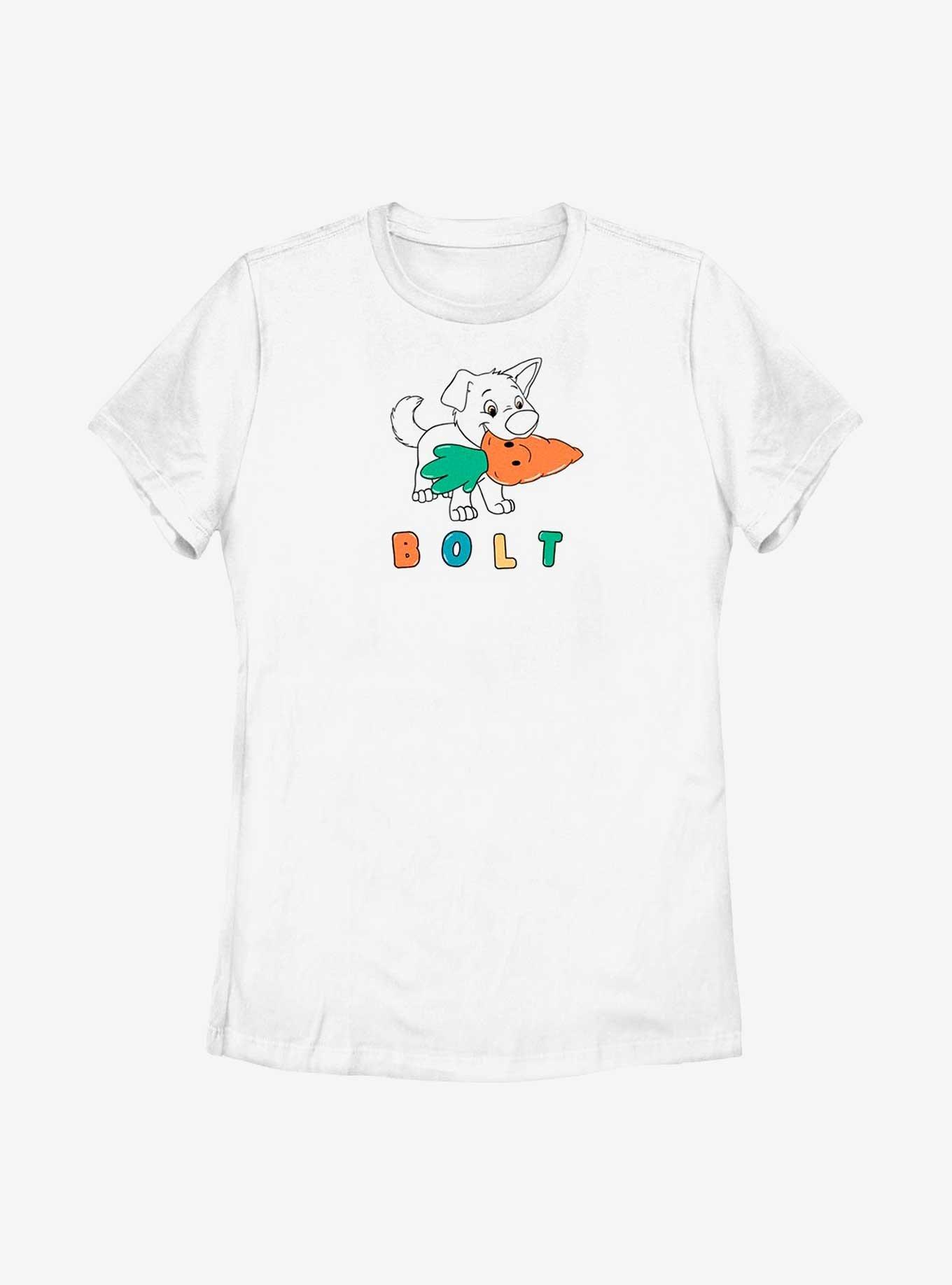 Disney Bolt Pupper Womens T-Shirt, WHITE, hi-res view 1