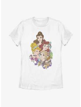 Disney Princess Portraits Womens T-Shirt, , hi-res