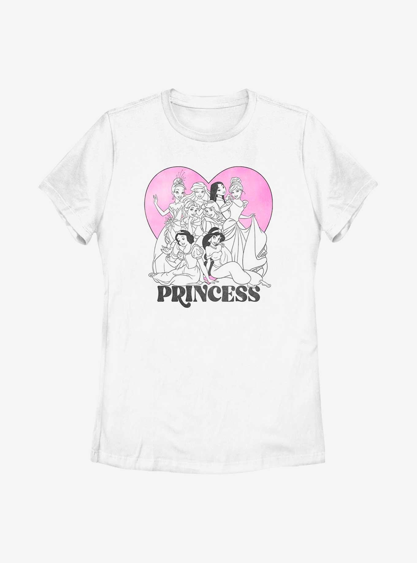 Disney Princess Heart Womens T-Shirt, , hi-res