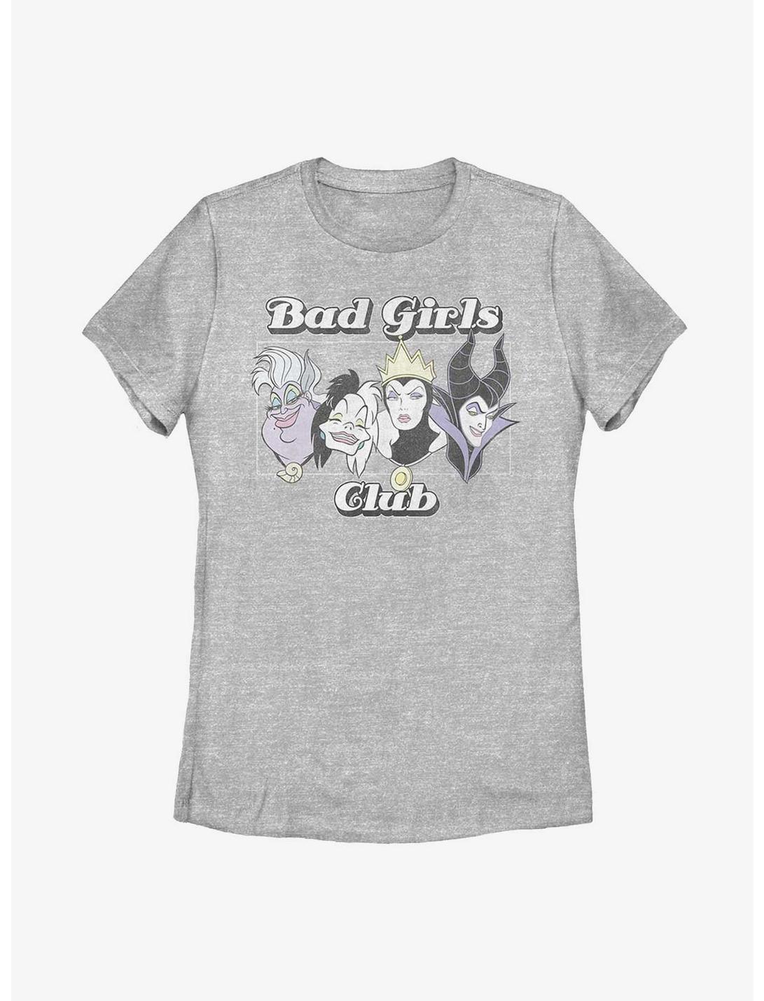 Disney Villains Bad Girls Club Womens T-Shirt, ATH HTR, hi-res