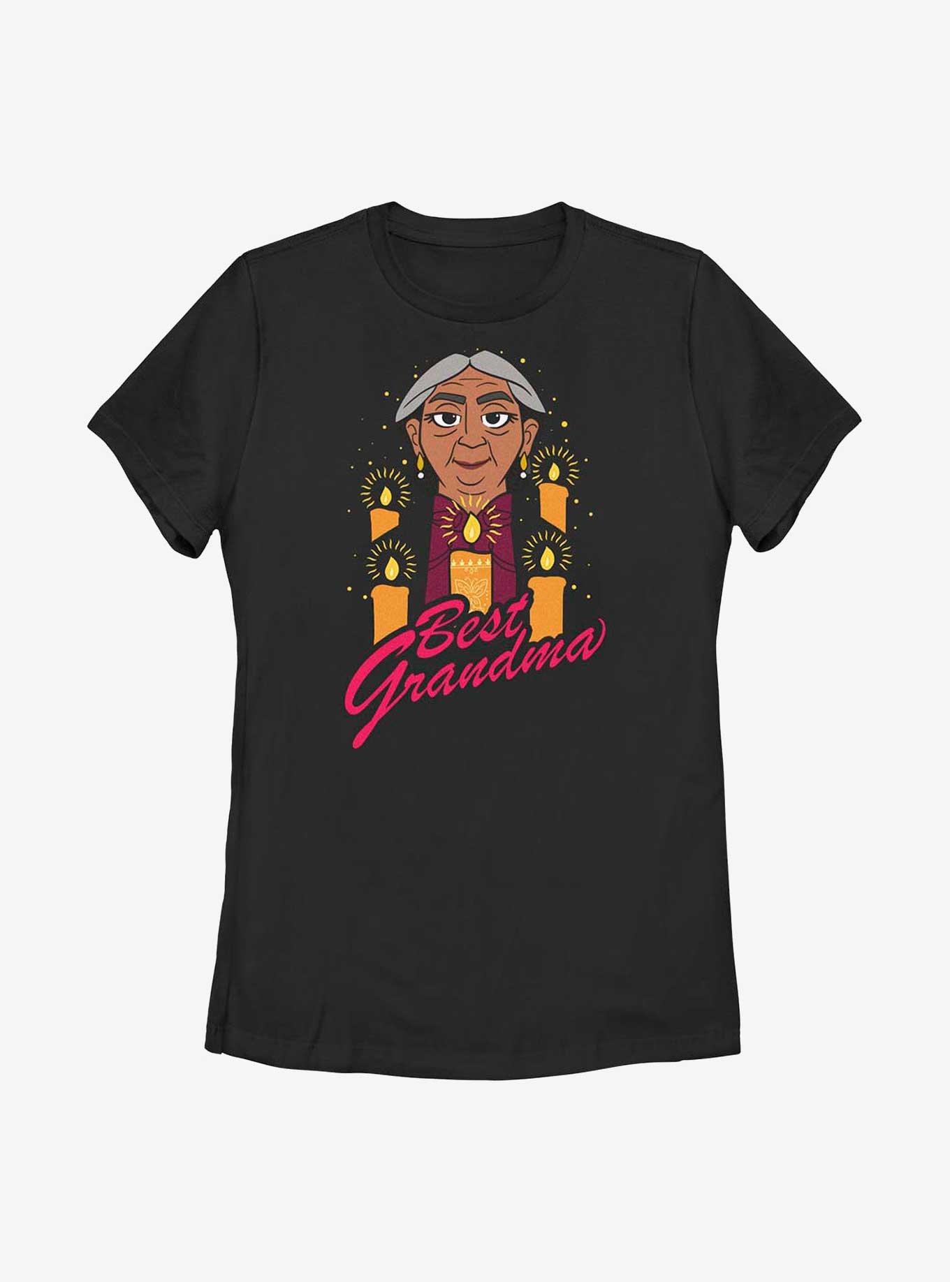 Disney Encanto Best Grandma Womens T-Shirt, BLACK, hi-res