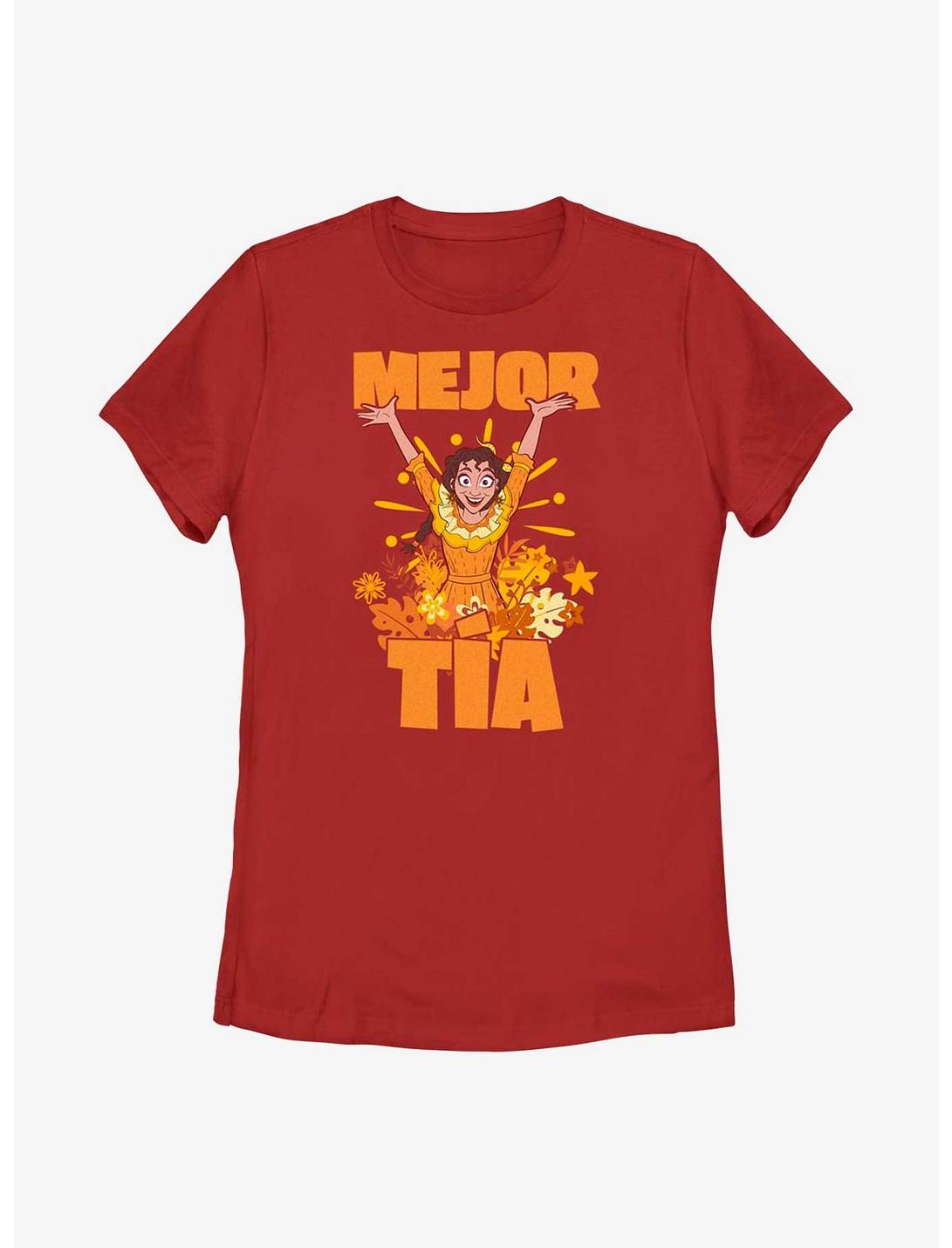 Disney Encanto Mejor Tia Pepa Womens T-Shirt, RED, hi-res