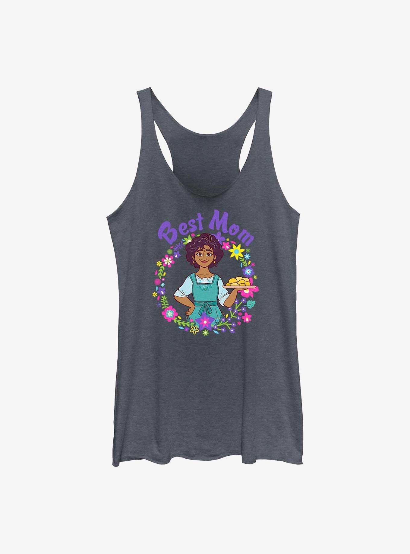 Disney Encanto Best Mom Womens Tank Top, NAVY HTR, hi-res