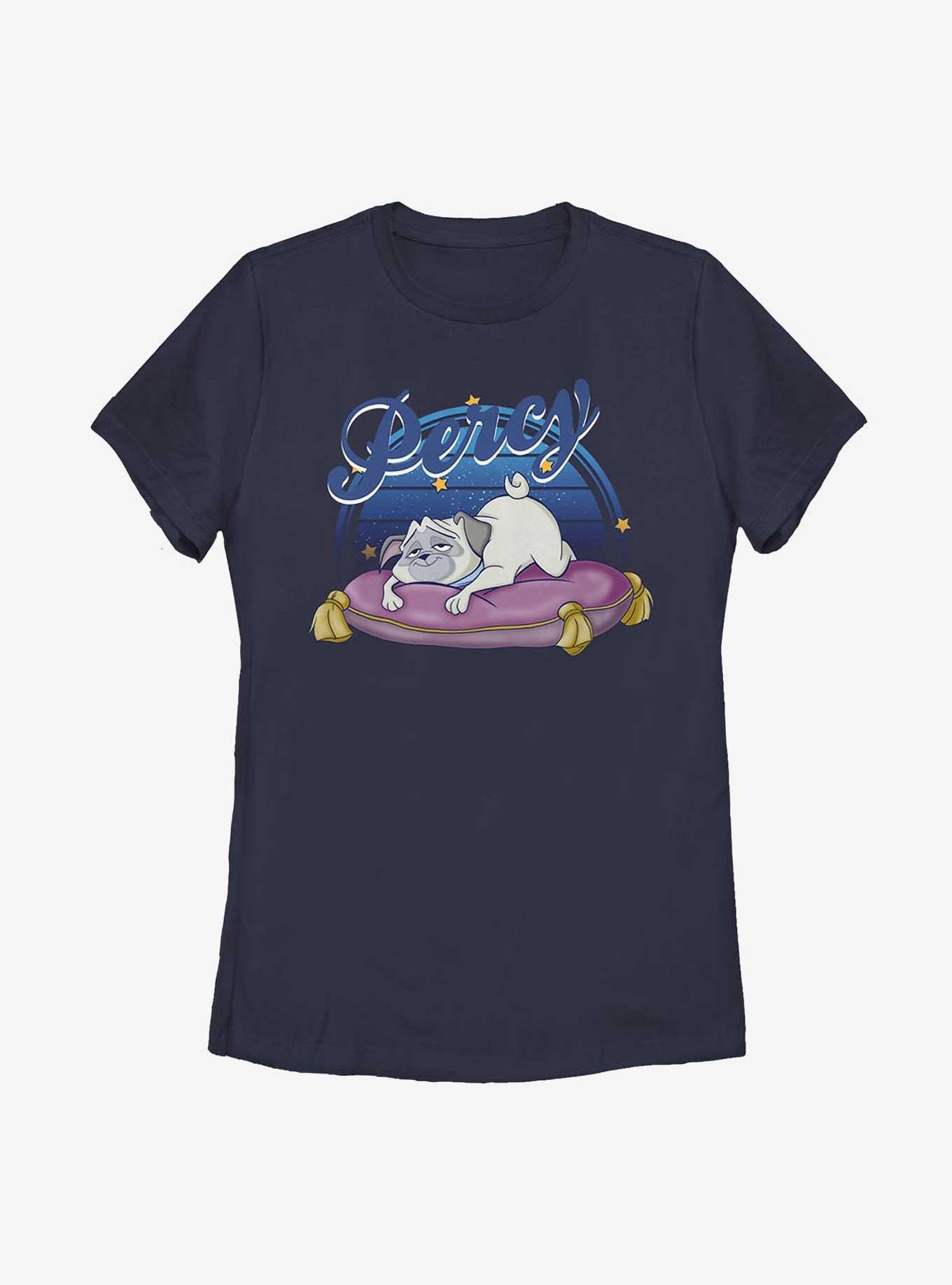 Disney Pocahontas Percy Womens T-Shirt, NAVY, hi-res