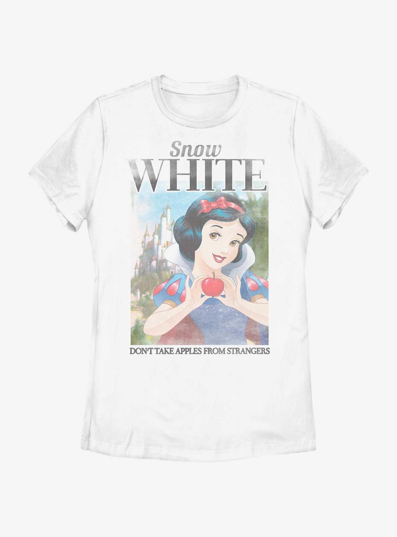 Disney Snow White And The Seven Dwarfs Apples Poster Womens T-Shirt, , hi-res