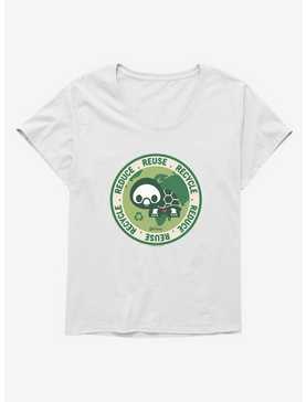 Skelanimals Pudge Reduce Reuse Recycle Girls T-Shirt Plus Size, , hi-res