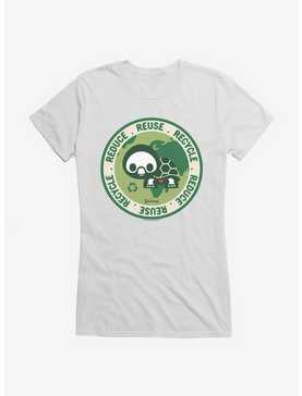 Skelanimals Pudge Reduce Reuse Recycle Girls T-Shirt, , hi-res