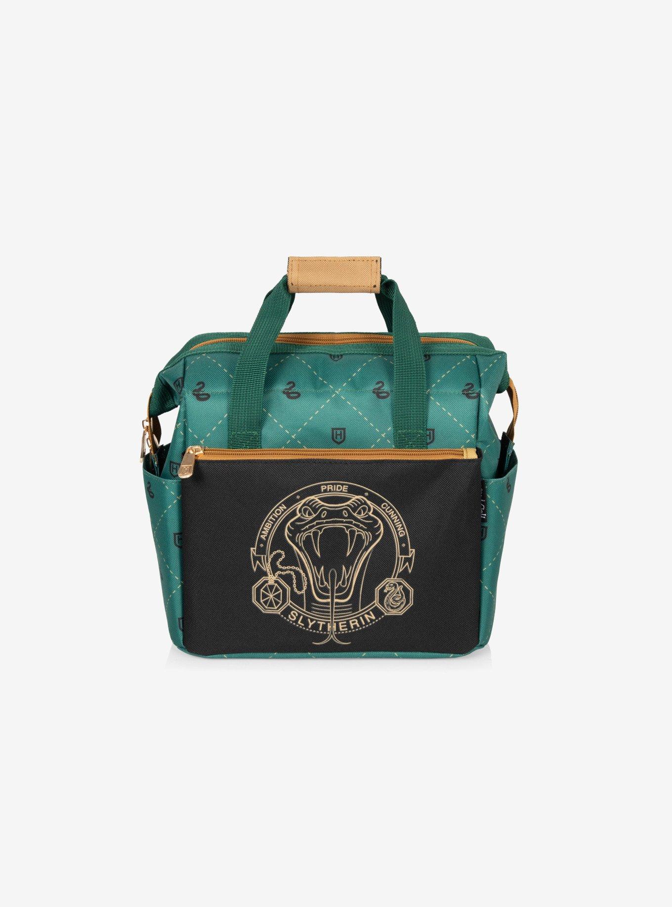  LOGOVISION Harry Potter Slytherin Crest Insulated Soft Sided  Lunch Box - Reusable Lunch Bag For School Office Work, BPA Free: Home &  Kitchen