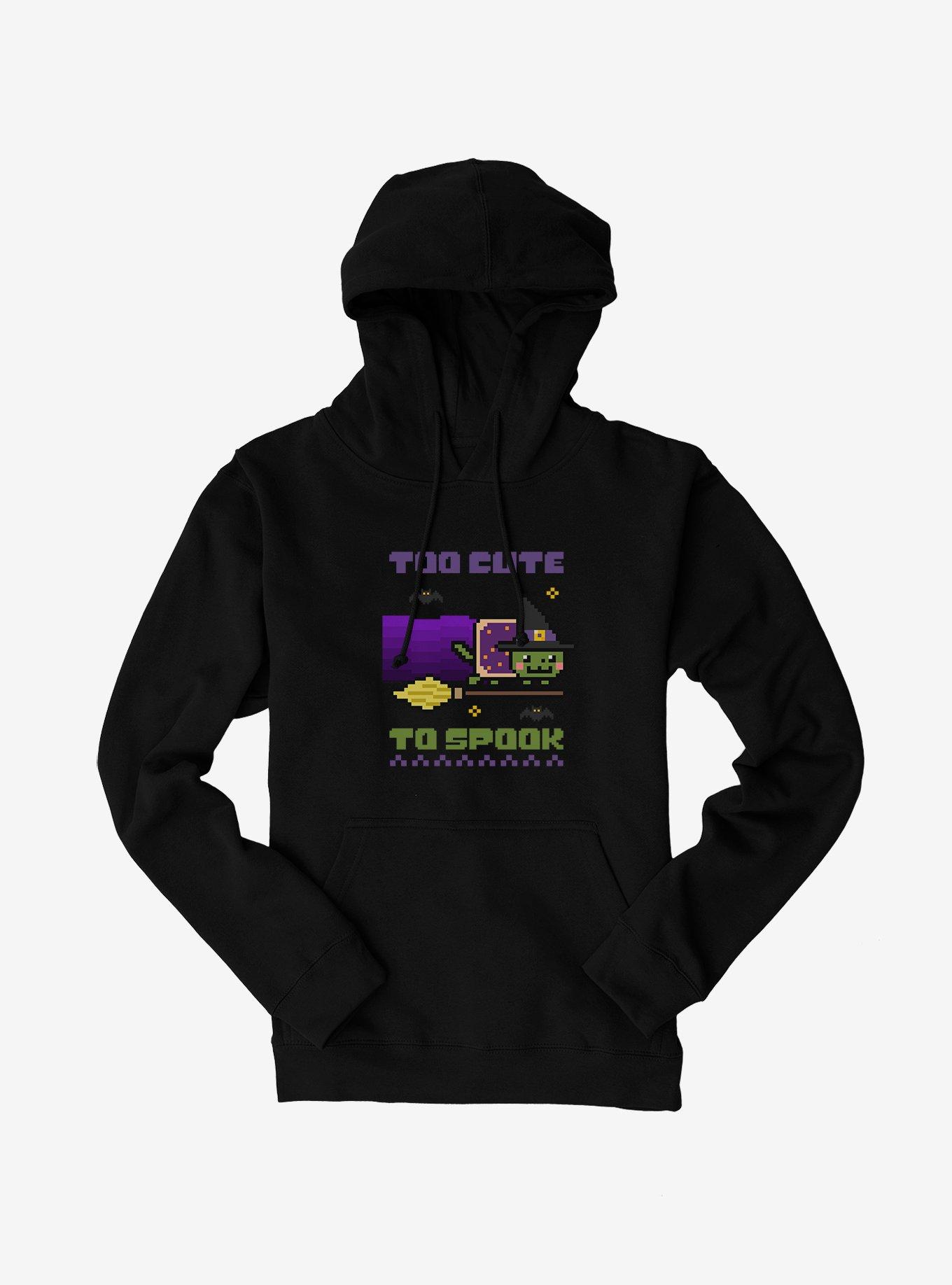 Nyan Cat Too Cute To Spook Hoodie