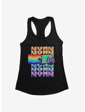Nyan Cat Pastel Rainbow Girls Tank, , hi-res