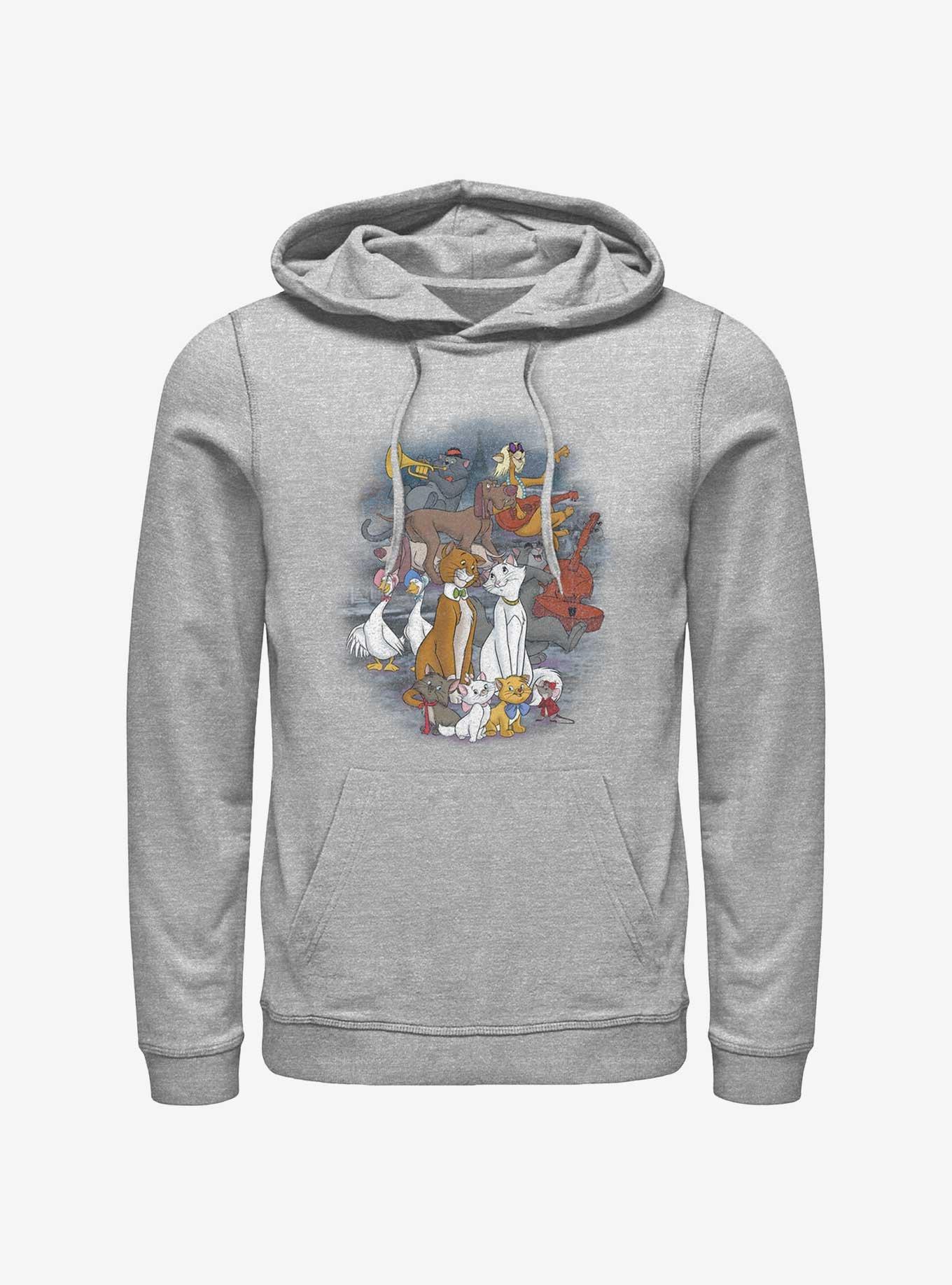 Disney The AristoCats All The Cats Hoodie, ATH HTR, hi-res