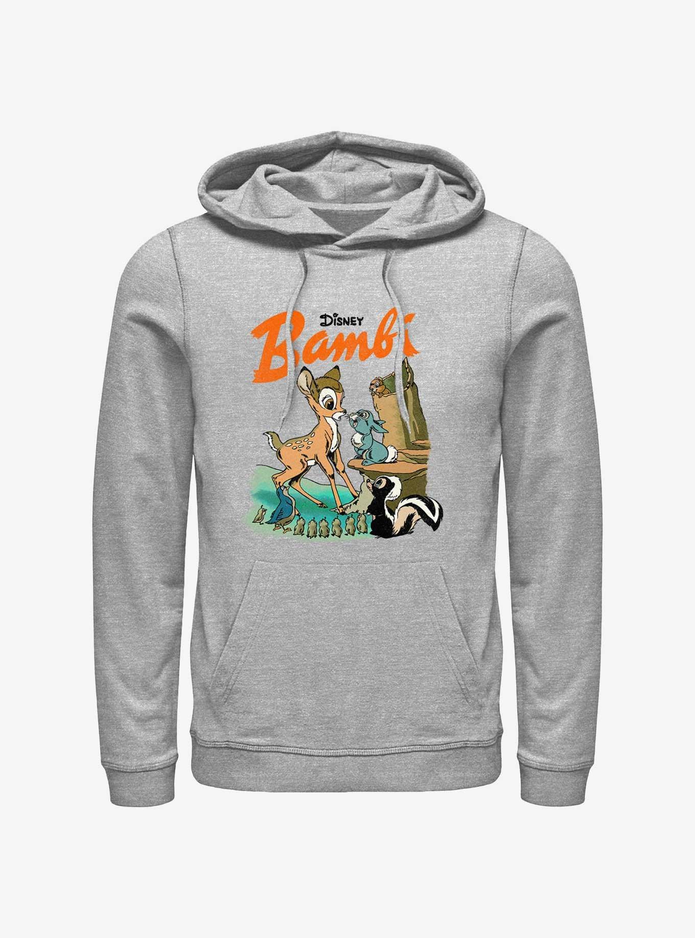 Disney Bambi Vintage Forest Friends Hoodie, , hi-res