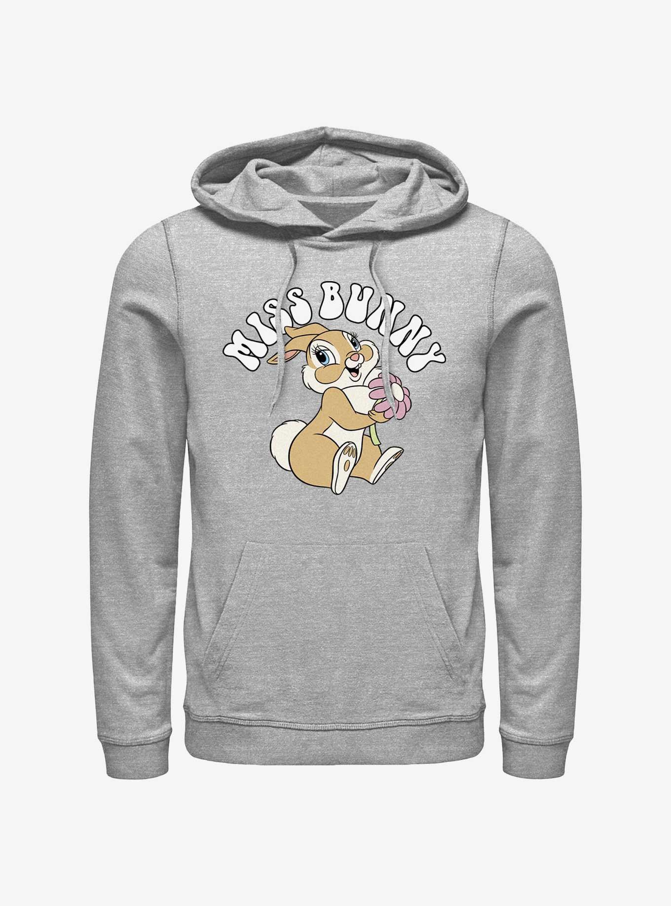 Disney Bambi Miss Bunny Retro Hoodie, ATH HTR, hi-res