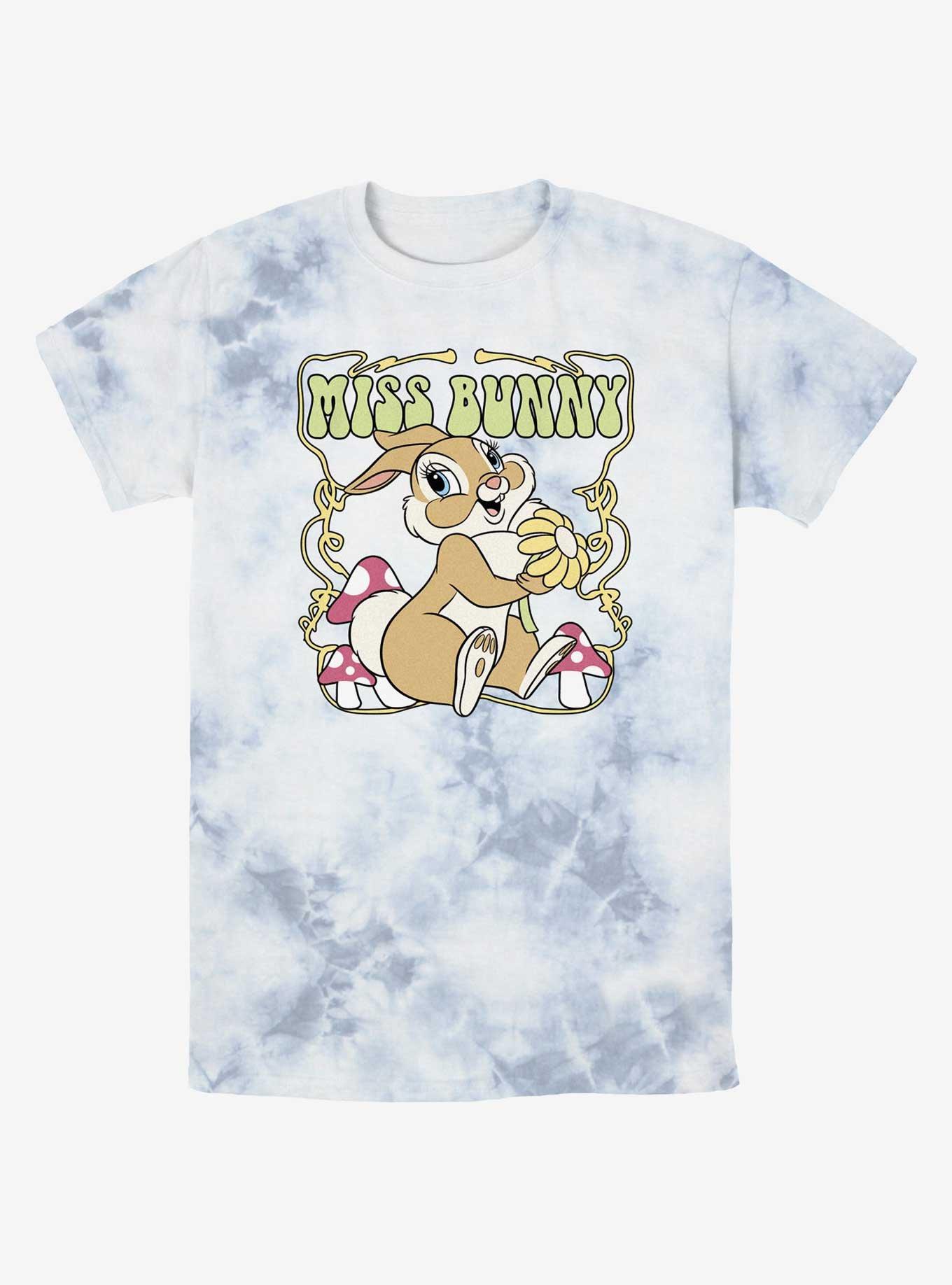 Disney Bambi Miss Bunny Tie-Dye T-Shirt, WHITEBLUE, hi-res