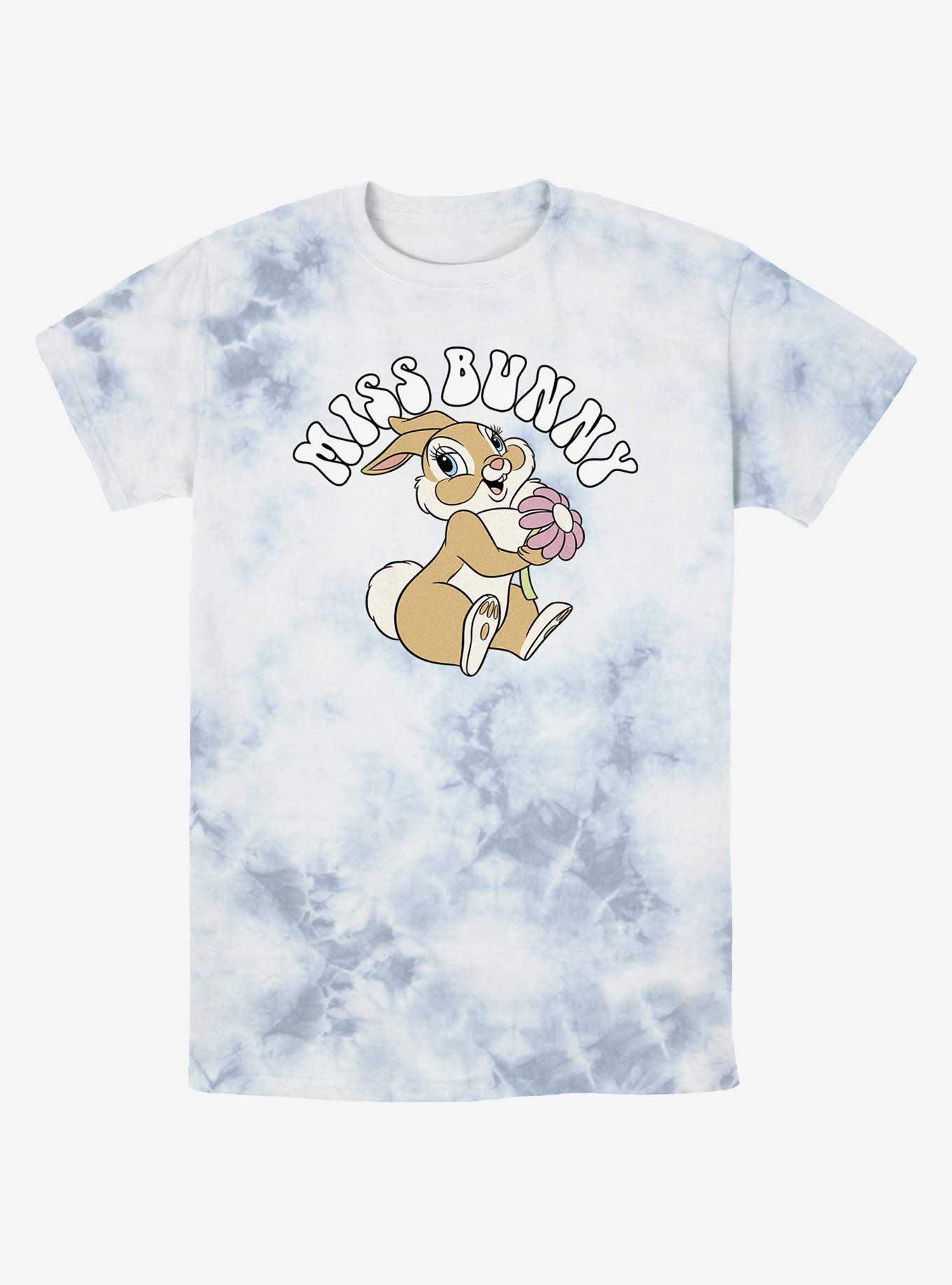 Disney Bambi Miss Bunny Retro Tie-Dye T-Shirt, WHITEBLUE, hi-res