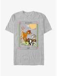 Disney Bambi and Friends Flower & Thumper Card T-Shirt, ATH HTR, hi-res