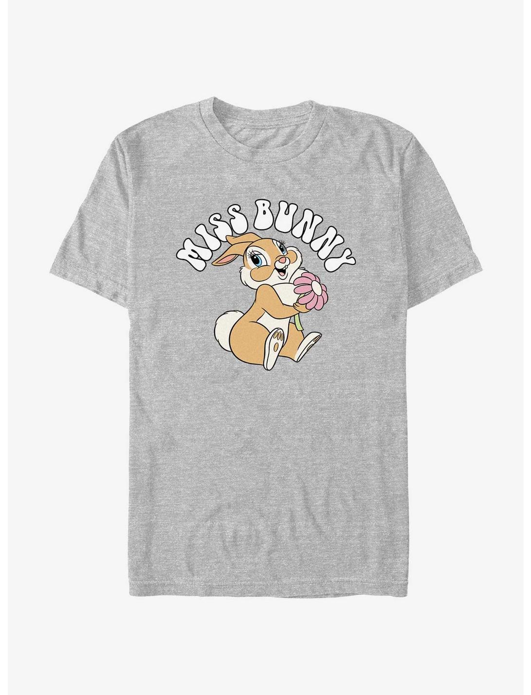 Disney Bambi Miss Bunny Retro T-Shirt, ATH HTR, hi-res