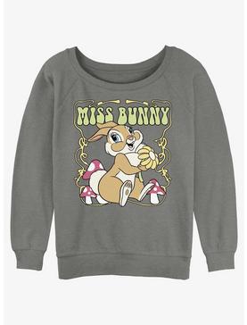Disney Bambi Miss Bunny Girls Slouchy Sweatshirt, , hi-res