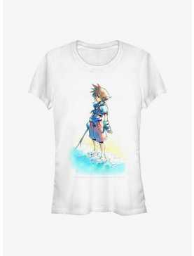 Disney Kingdom Hearts Beach Sora Girls T-Shirt, , hi-res
