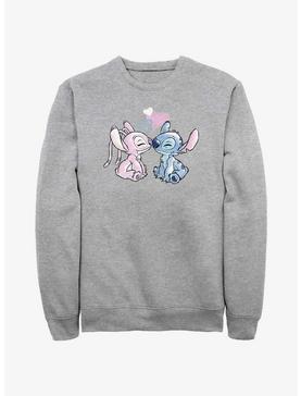 Disney Lilo & Stitch Angel Loves Stitch Sweatshirt, , hi-res