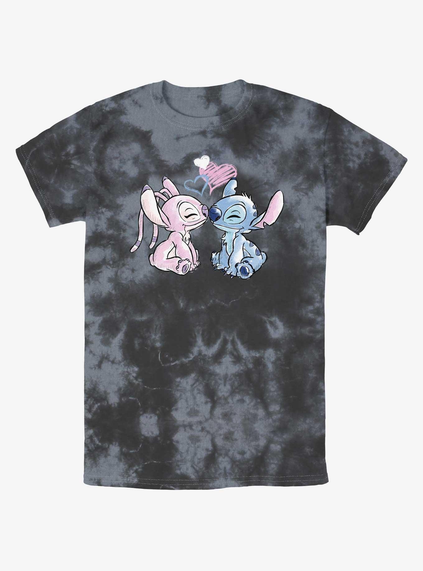 tie dye stitch shirt