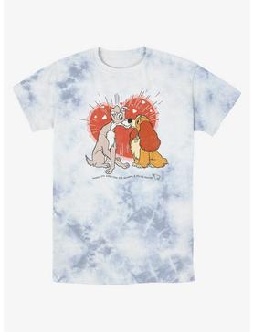 Disney Lady and the Tramp Bella Notte Lovers Tie-Dye T-Shirt, , hi-res