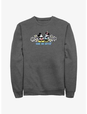 Plus Size Disney Mickey Mouse Keep On Lovin' Sweatshirt, , hi-res