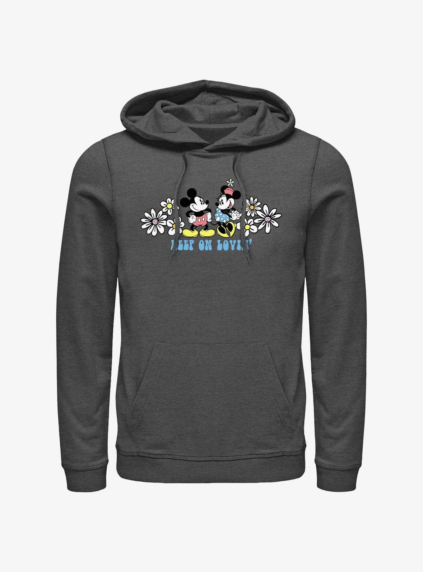 Disney Mickey Mouse & Minnie Mouse Keep On Lovin' Hoodie, , hi-res