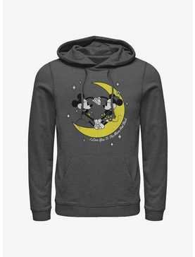 Disney Mickey Mouse I Love You To The Moon And Back Hoodie, , hi-res