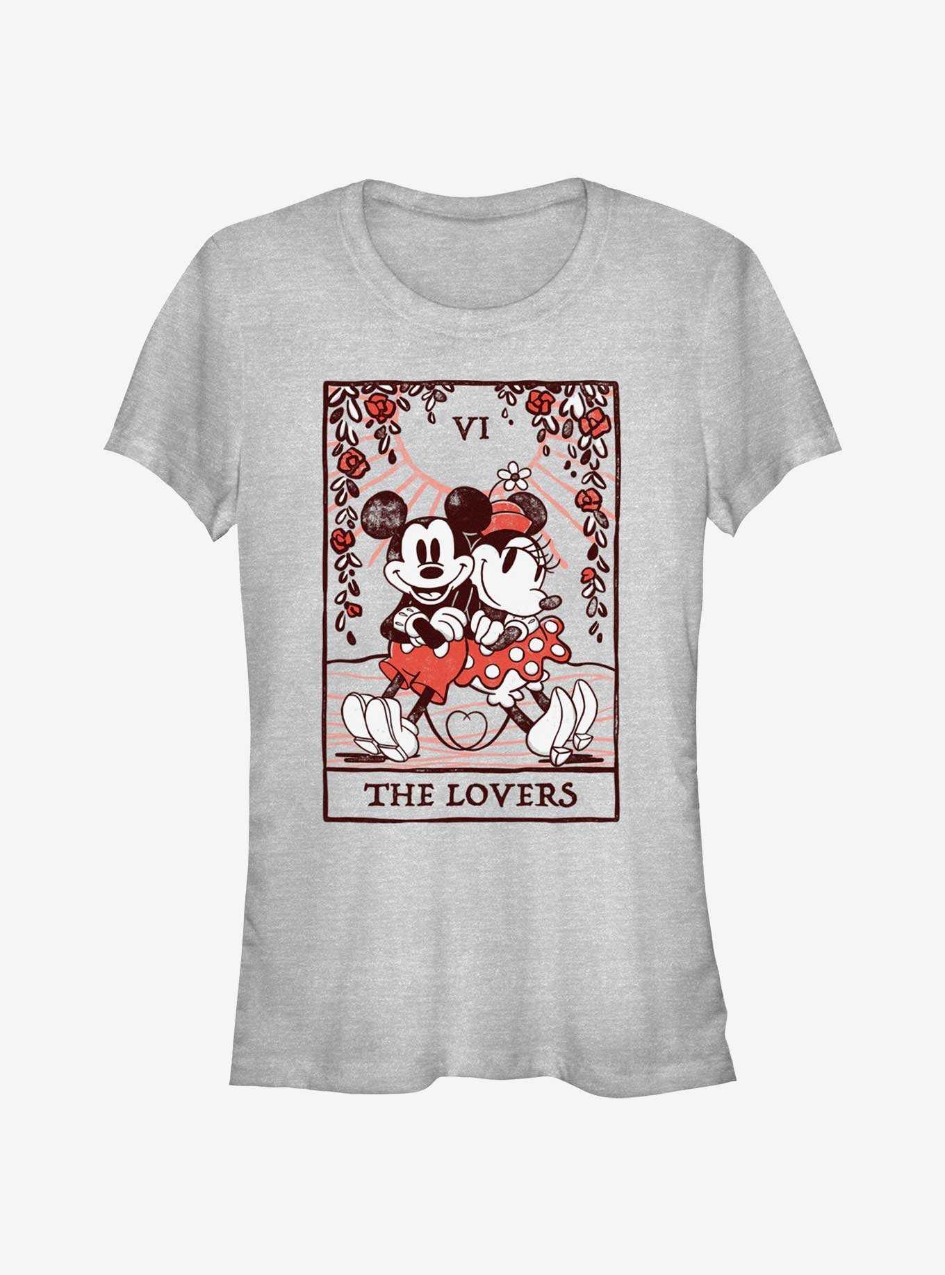 Disney Mickey Mouse & Minnie Mouse The Lovers Girls T-Shirt, , hi-res