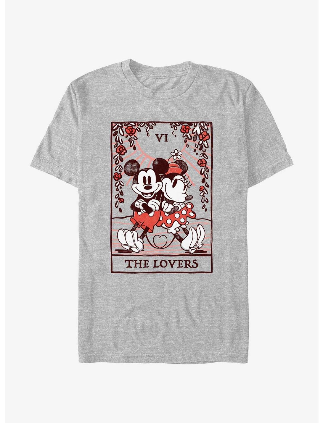 Disney Mickey Mouse & Minnie Mouse The Lovers T-Shirt, ATH HTR, hi-res